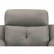 Cordell Slate Leather Zero Gravity Power Recliner with Power Headrest and USB Charging