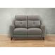 Cordell Slate Leather 63" Zero Gravity Power Reclining Loveseat with Power Headrest and USB Charging