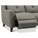Cordell Slate Leather 86" Zero Gravity Power Reclining Sofa with Power Headrest and USB Charging