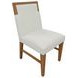 Donte Oak Upholstered Side Chair Set of 2