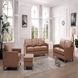 Weston Highland Saddle Leather 59" Loveseat