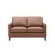 Weston Highland Saddle Leather 59" Loveseat
