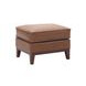 Weston Highland Saddle Leather Upholstered Rectangular Ottoman