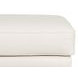 Axton Natural Leather Upholstered Rectangular Ottoman