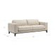 Axton Natural Leather 89" Sofa