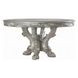 Dresden Vintage Bone White 60" Round Dining Table