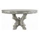 Dresden Vintage Bone White 60" Round Dining Table