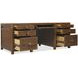 Timberline Medium Brown 72" Executive Desk