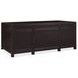 Driftwood Dark Brown 72" Executive Desk