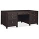 Driftwood Dark Brown 72" Executive Desk