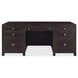 Driftwood Dark Brown 72" Executive Desk