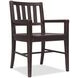 Timberline Black Arm Chair Set of 2