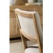 Driftwood Light Brown and Beige Upholstered Side Chair
