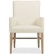 Timberline Beige and Light Brown Upholstered Arm Chair
