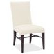 Driftwood Beige and Black Upholstered Side Chair
