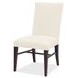 Driftwood Beige and Black Upholstered Side Chair