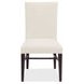 Driftwood Beige and Black Upholstered Side Chair