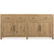 Timberline Light Brown 4 Door Buffet