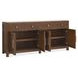 Driftwood Medium Brown 4 Door Buffet