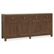 Driftwood Medium Brown 4 Door Buffet