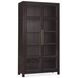 Timberline Black 2 Glass Door Display Cabinet