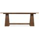 Driftwood Medium Brown 82" Flip Top Console Table