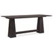 Driftwood Black 82" Flip Top Console Table