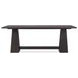 Driftwood Black 82" Flip Top Console Table