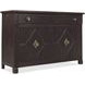 Driftwood Black 1 Drawer Hall Chest