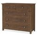 Driftwood Medium Brown Panel Bedroom Set
