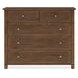 Driftwood Medium Brown Panel Bedroom Set
