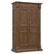 Driftwood Medium Brown 2 Door Wardrobe