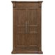 Driftwood Medium Brown 2 Door Wardrobe
