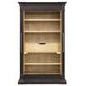 Driftwood Black 2 Door Wardrobe