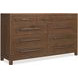 Timberline Medium Brown Panel Bedroom Set