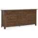 Driftwood Medium Brown Panel Bedroom Set