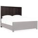 Timberline Black Queen Panel Bed
