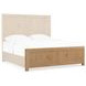 Driftwood Light Brown Panel Bedroom Set