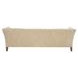 Duncan Nehir Sand Leather 98" Sofa with Pillows