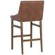 Ellsworth Bravo Cognac Upholstered Barstool