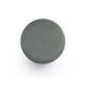 Dex Dark Olive Green Performance Vegan Mohair Upholstered Round Ottoman