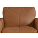 Yorwick Cognac Leather Upholstered Accent Chair
