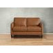Yorwick Cognac Leather 57" Loveseat