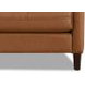 Yorwick Cognac Leather 78" Sofa