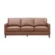 Weston Highland Saddle Leather 85" Sofa