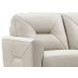 Elowen Vanilla Leather 57" Loveseat