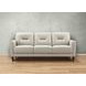 Elowen Vanilla Leather 80" Sofa