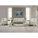 Elowen Vanilla Leather 80" Sofa