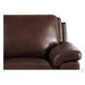 Ironvale Chestnut Leather Upholstered Accent Chair