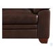 Ironvale Chestnut Leather Upholstered Accent Chair